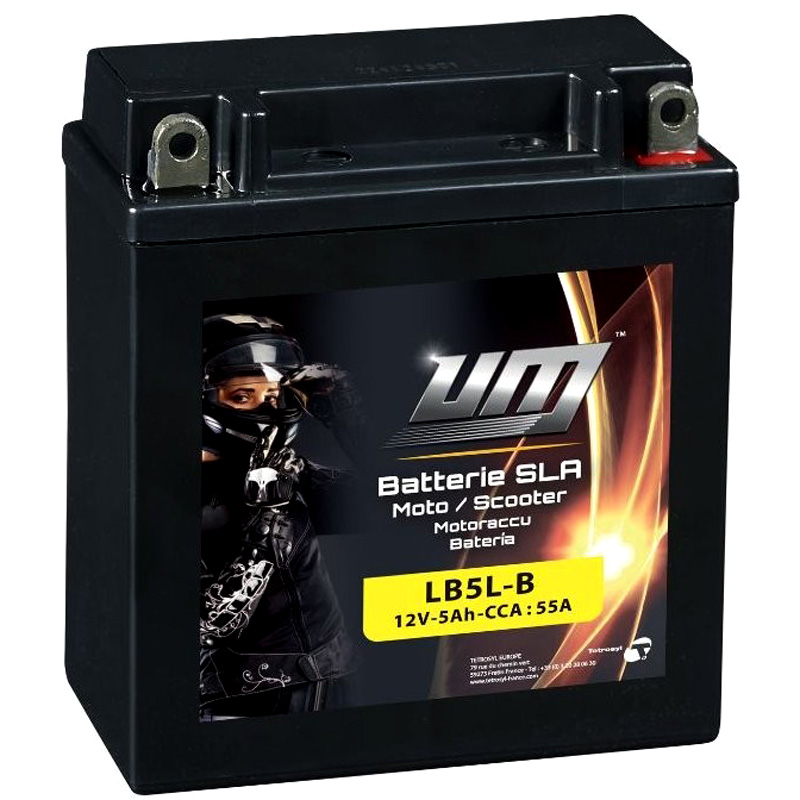 UM LB5L-B Starterbatterie Batterie-Kapazität: 5Ah