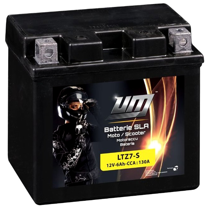 UM LTZ7-S Starterbatterie Batterie-Kapazität: 6Ah