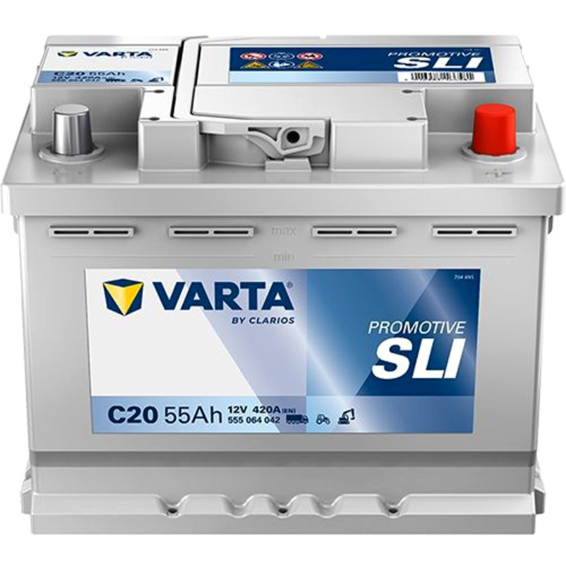 VARTA 555064042K182 Starterbatterie PROMOTIVE SLI Batterie-Kapazität: 55Ah