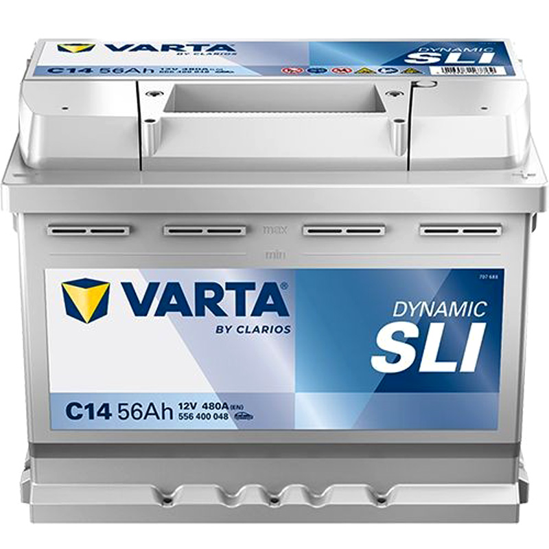 VARTA 556400048K262 Starterbatterie DYNAMIC SLI Batterie-Kapazität: 56Ah