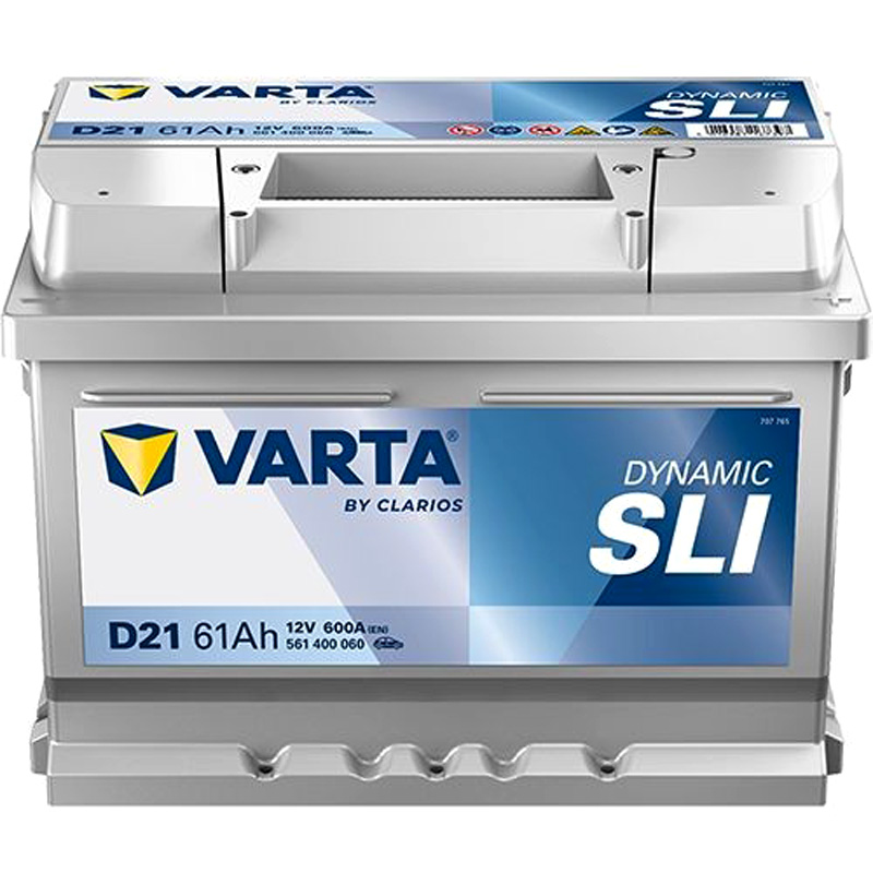 VARTA 561400060K262 Starterbatterie DYNAMIC SLI Batterie-Kapazität: 61Ah