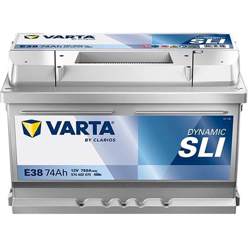 Thumbnail - VARTA 574402075K262 Starterbatterie DYNAMIC SLI Batterie-Kapazität: 74Ah