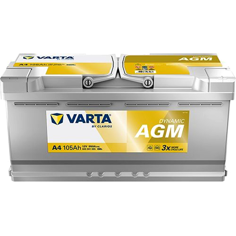 VARTA 605901095K262 Starterbatterie DYNAMIC AGM