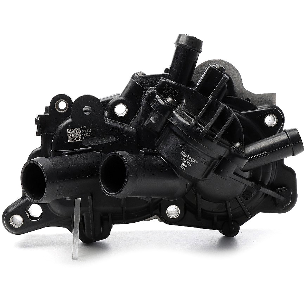 METZGER 4007035 Wasserpumpe ORIGINAL ERSATZTEIL GREENPARTS mit Gehäuse, mit Thermostat, mit Dichtung