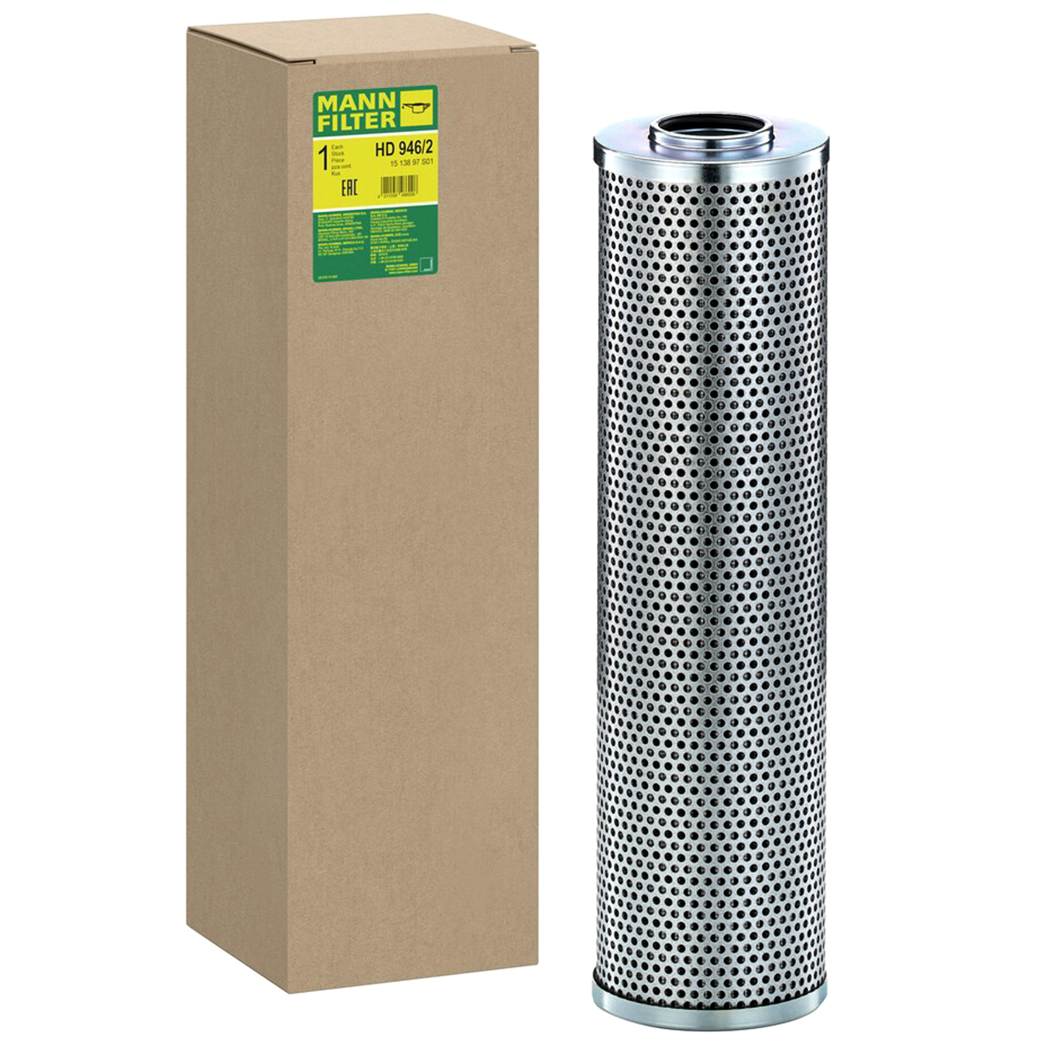 MANN-FILTER HD 946/2 Filter, Arbeitshydraulik