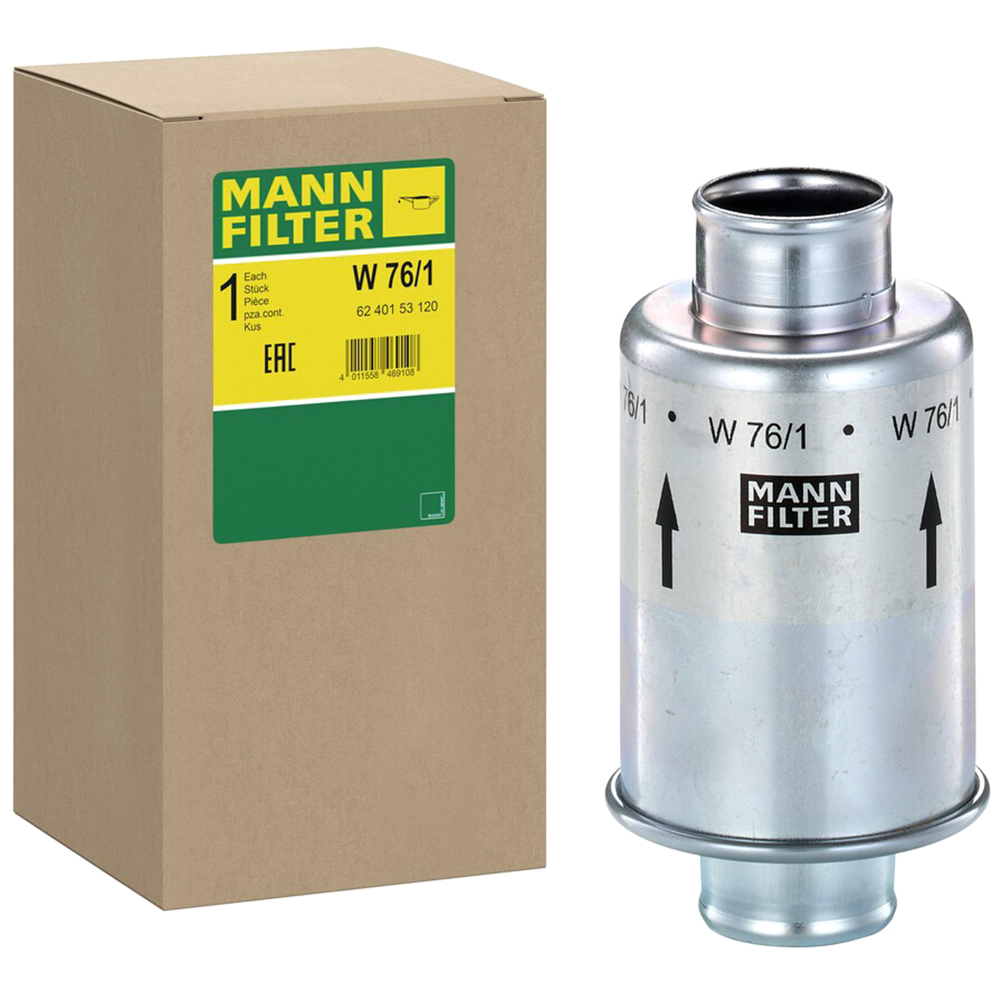 MANN-FILTER W 76/1 Filter, operating hydraulics-image-963659