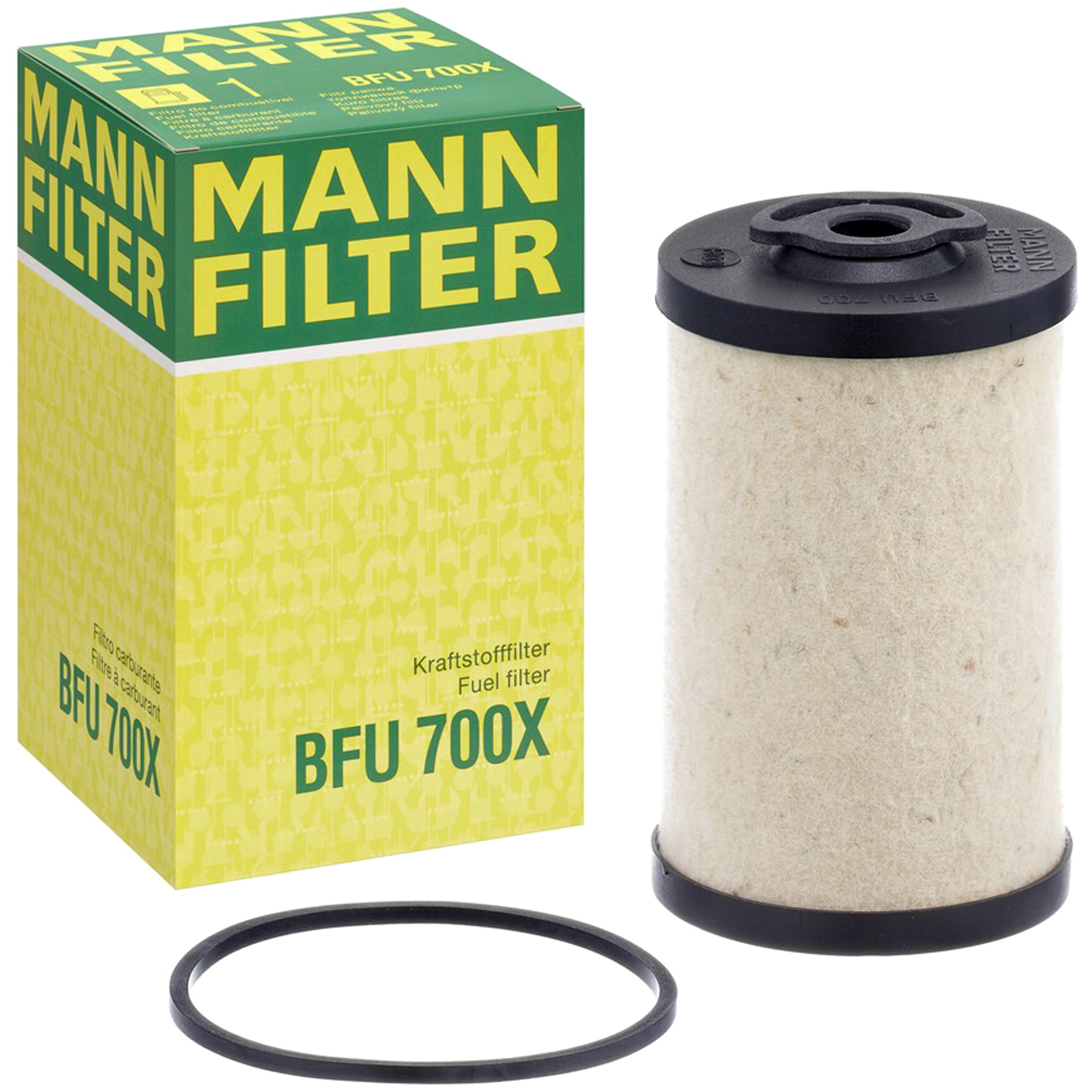 MANN-FILTER BFU 700 x Kraftstofffilter Filtereinsatz, mit Dichtung