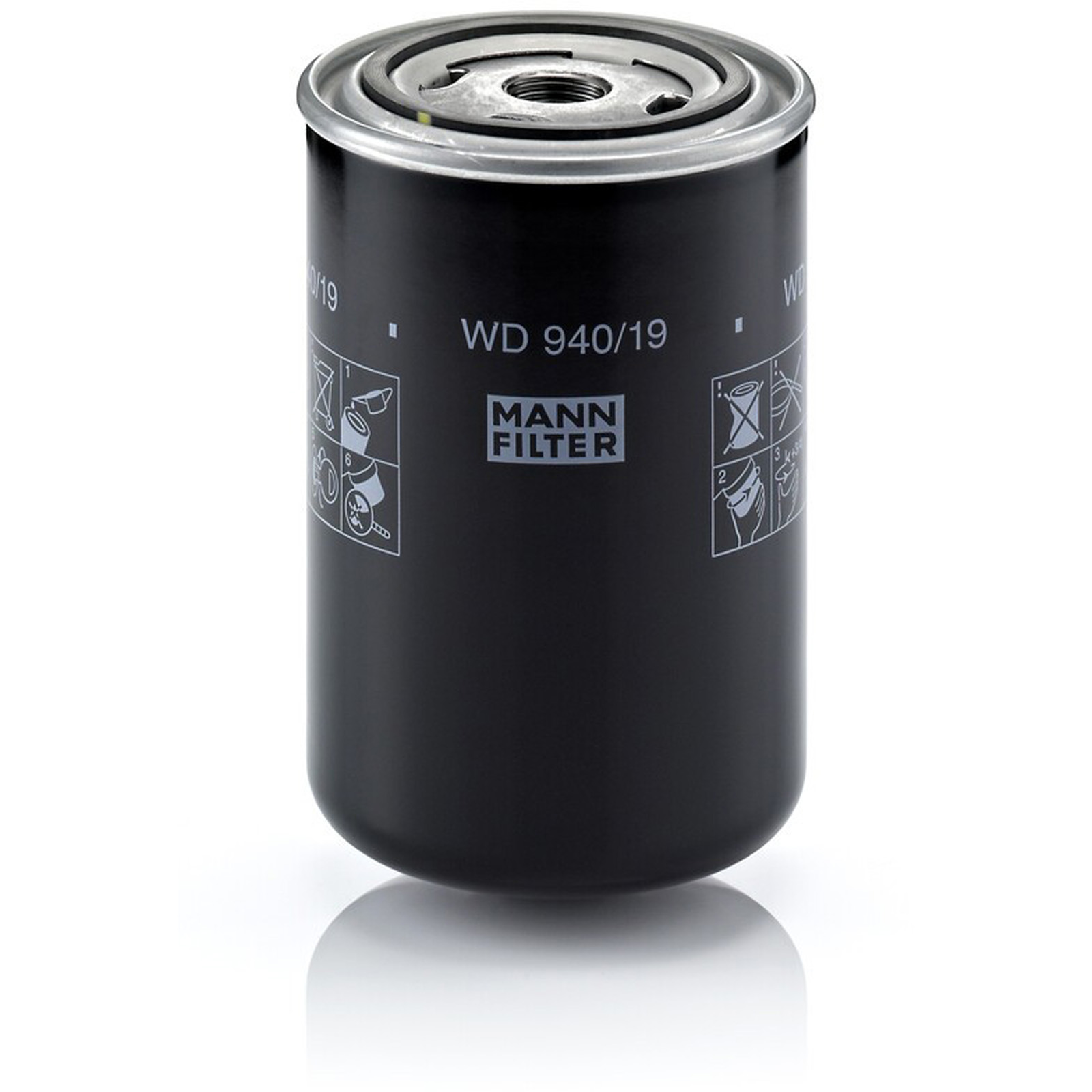 MANN-FILTER WD 940/19 Ölfilter für hohe Drücke