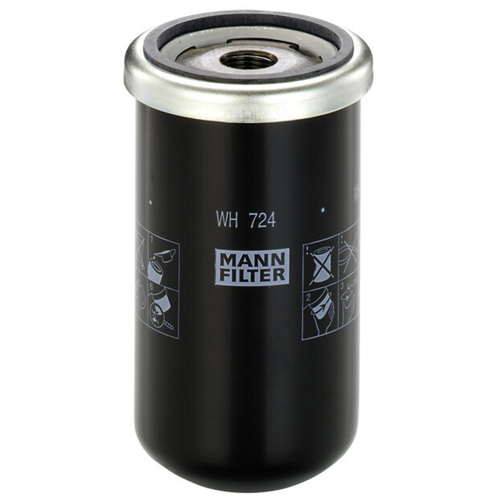 MANN-FILTER WH 724 Ölfilter Anschraubfilter