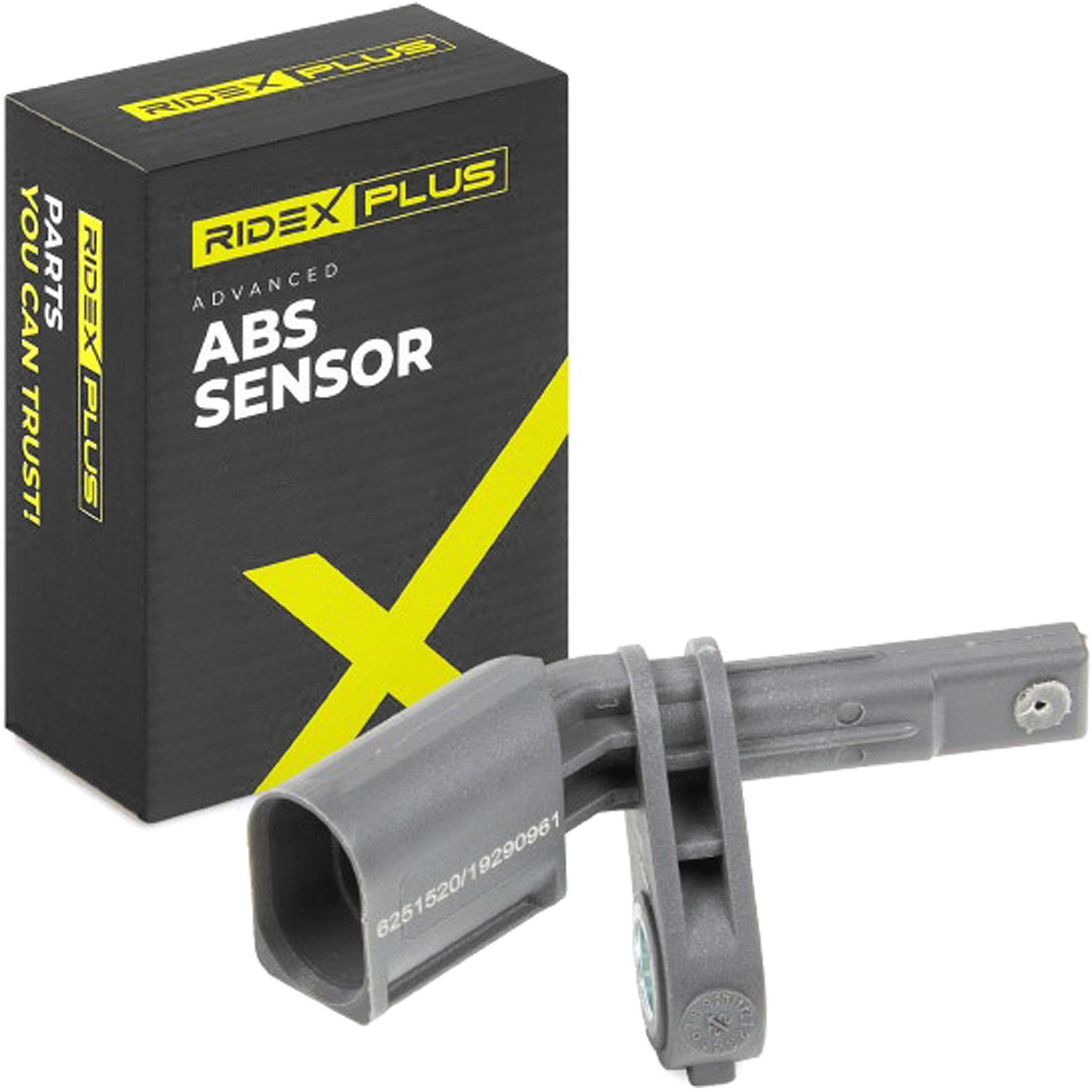 RIDEX PLUS 412W0154P ABS Sensor Hinterachse links, ohne Kabel