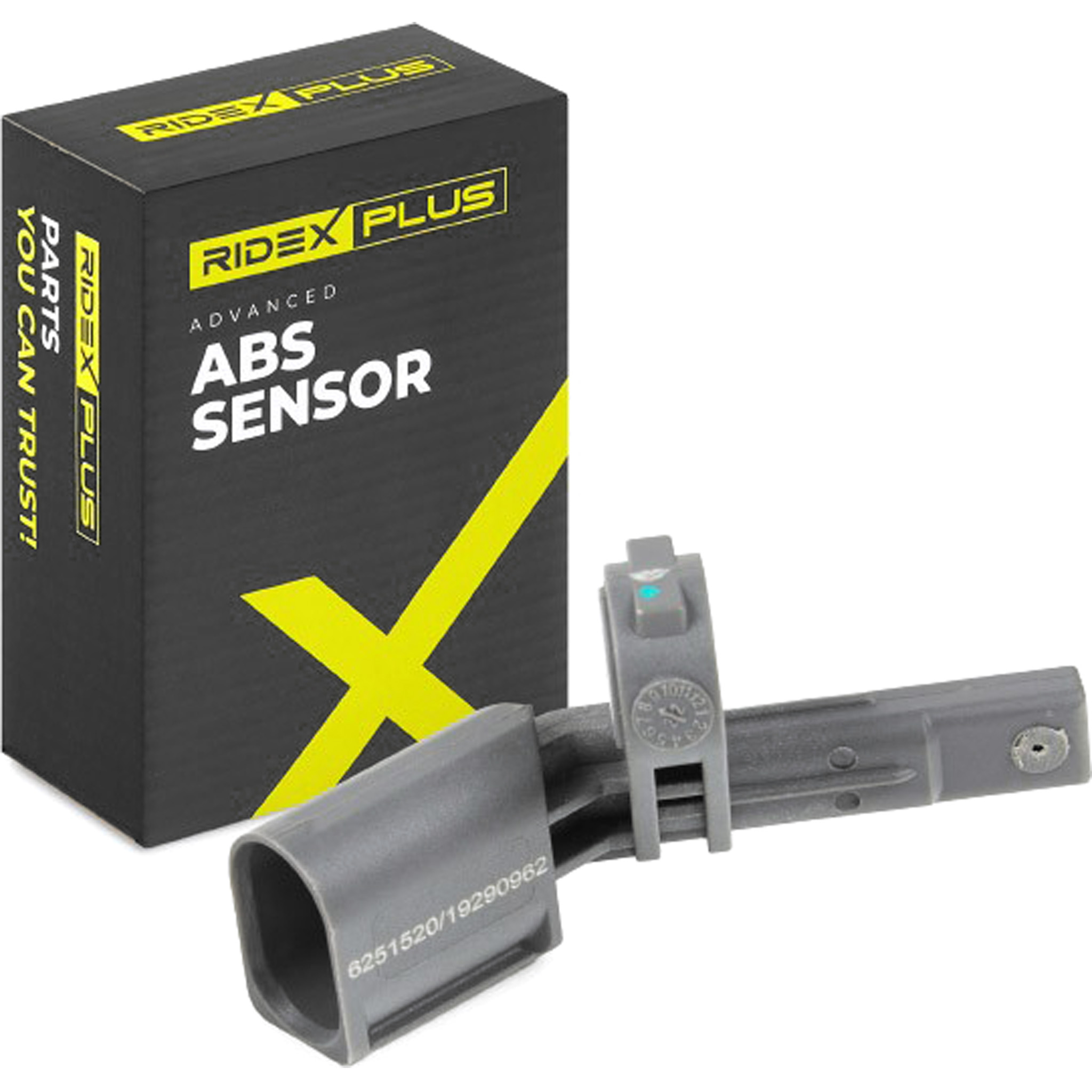 RIDEX PLUS 412W0153P ABS Sensor Hinterachse rechts, ohne Kabel