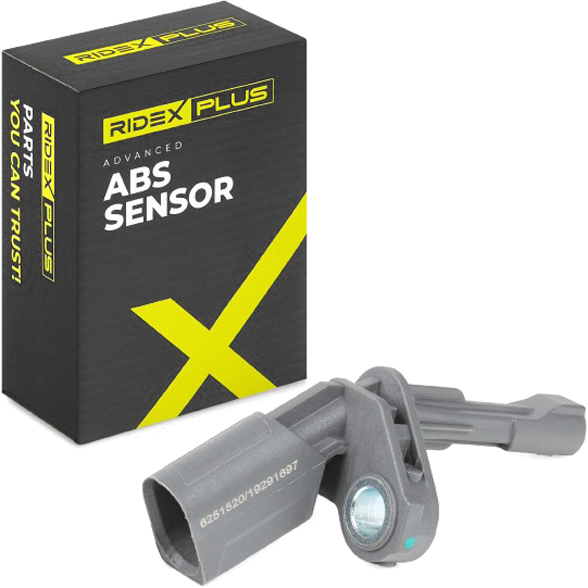 RIDEX PLUS 412W0271P ABS Sensor Hinterachse links, ohne Kabel