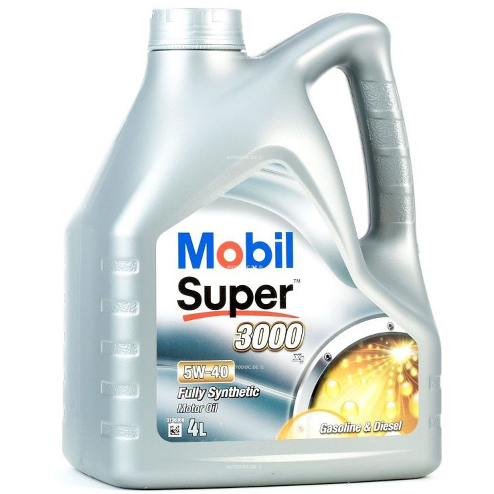 MOBIL 150546 Engine oil MOBIL SUPER 3000 X1 5W-40 Capacity: 4l-image-13203747