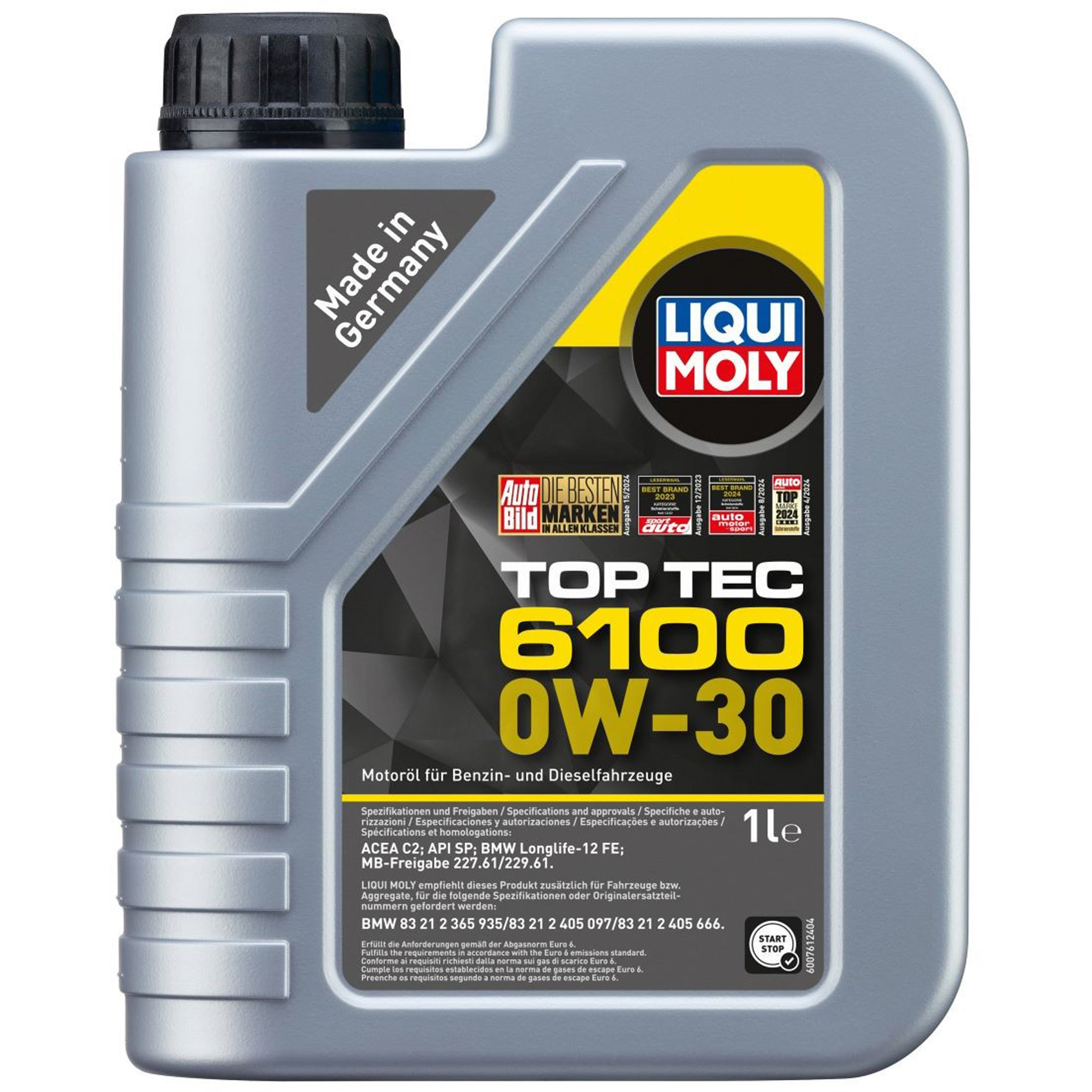 LIQUI MOLY 20770 Engine oil 0W-30, Capacity: 1l-image-13480837