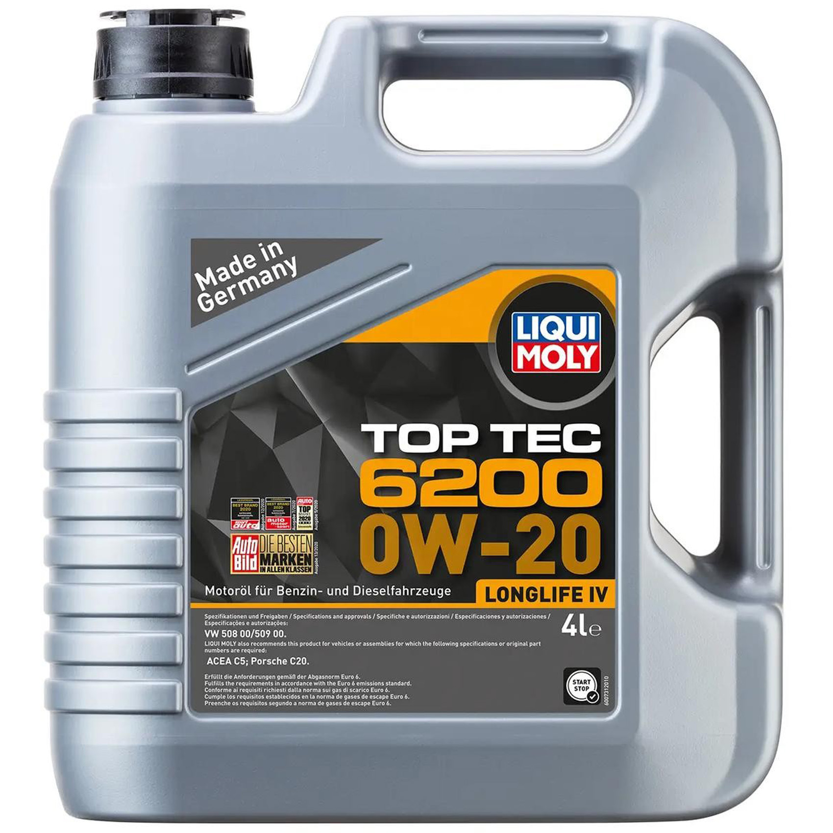 LIQUI MOLY 20788 Engine oil 0W-20, Capacity: 4l-image-13480853
