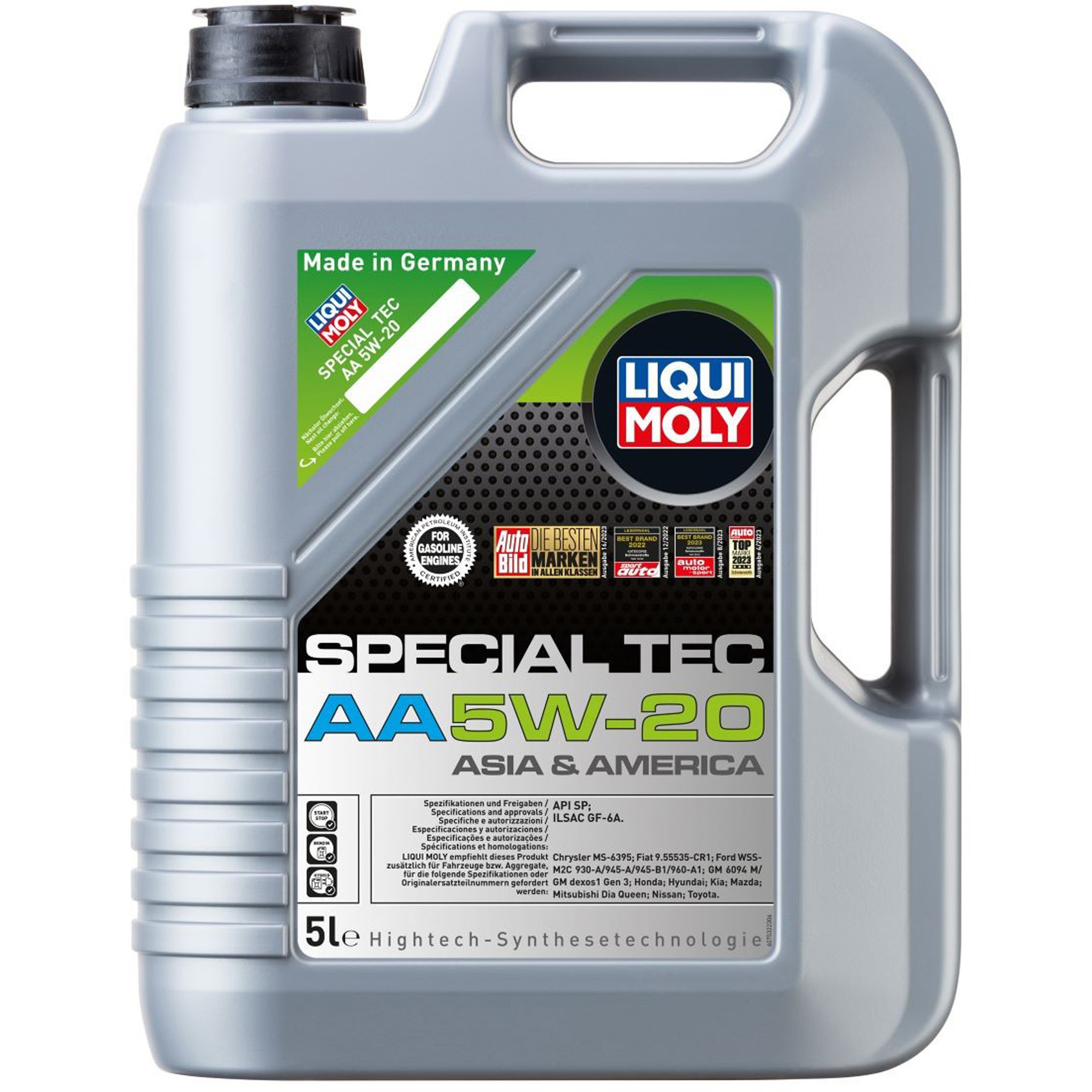 LIQUI MOLY 20793 Engine oil 5W-20, Capacity: 5l-image-13480857