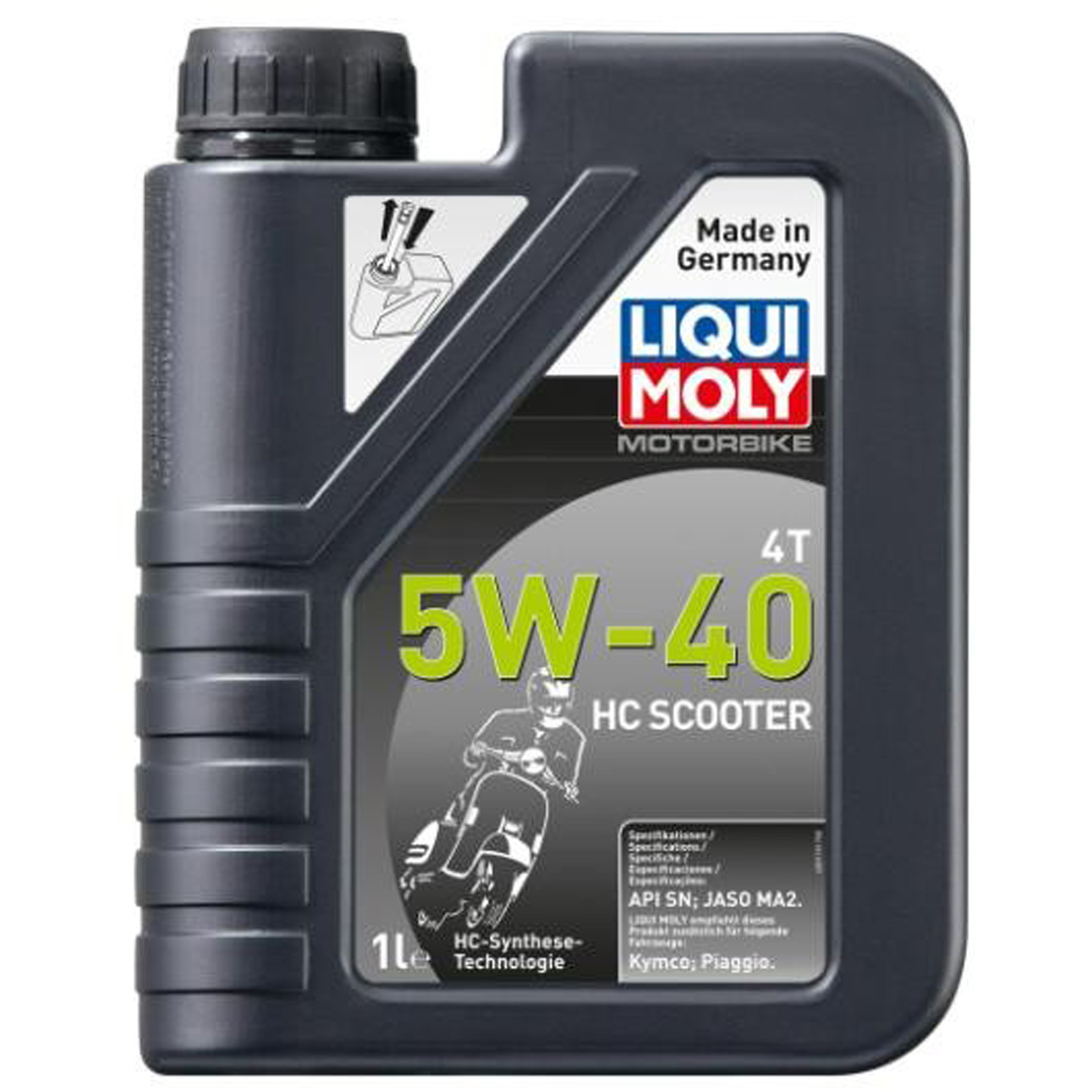 LIQUI MOLY 20829 Engine oil 5W-40, Capacity: 1l, HC synth. oil (hydro-cracked)-image-13480886
