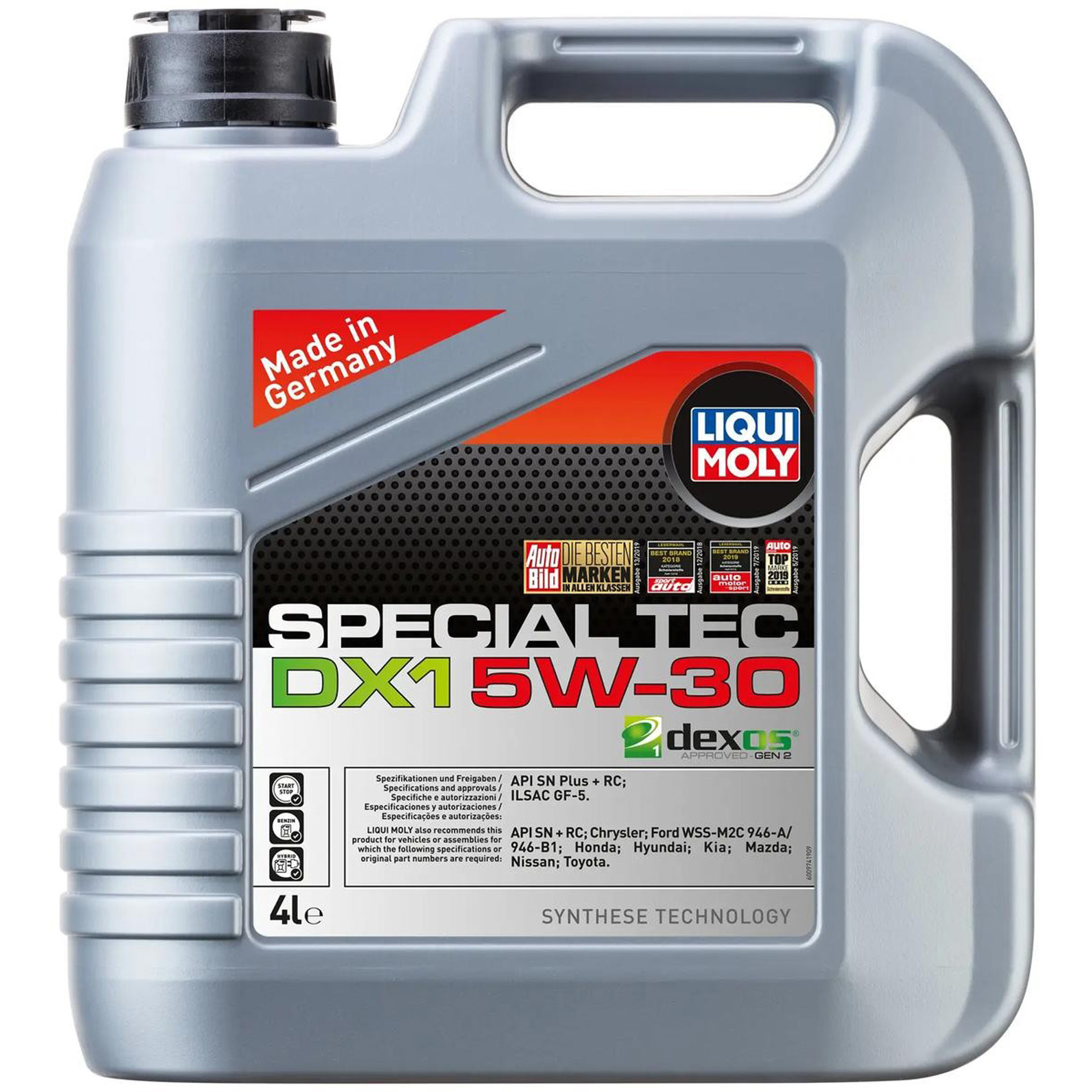 LIQUI MOLY 20968 Engine oil Special Tec DX1 5W-30 Capacity: 4l-image-13480922