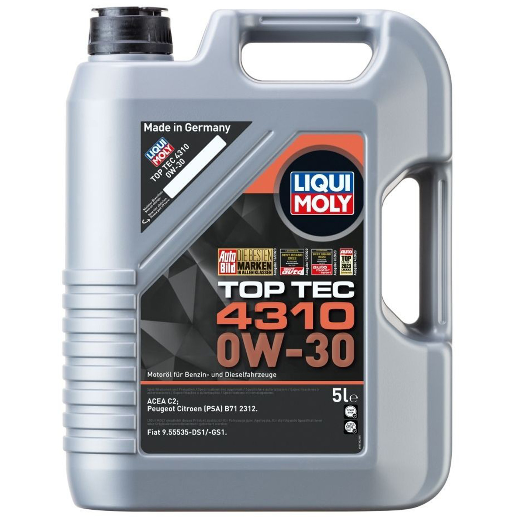 LIQUI MOLY 3736 Engine oil 0W-30, Capacity: 5l-image-13481095