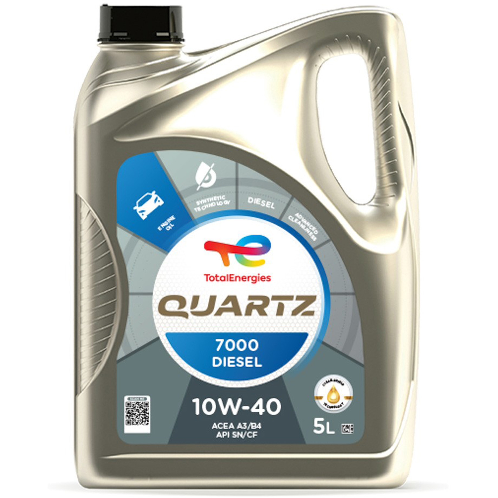 TotalEnergies 2202844 Engine oil 10W-40, Capacity: 5l, Part Synthetic Oil-image-12744126