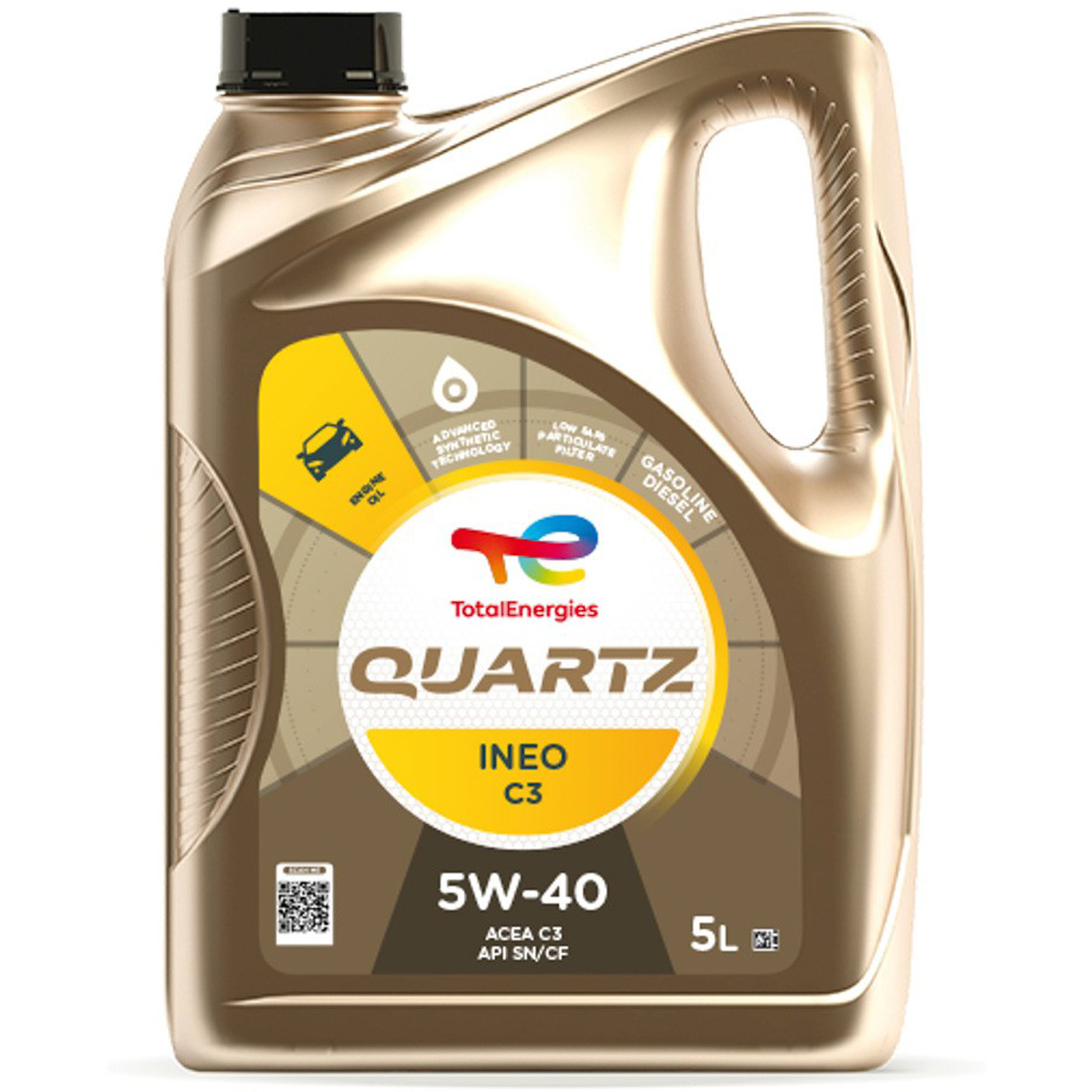TotalEnergies 2174777 Engine oil 5W-40, Capacity: 5l, Synthetic Oil-image-12744143