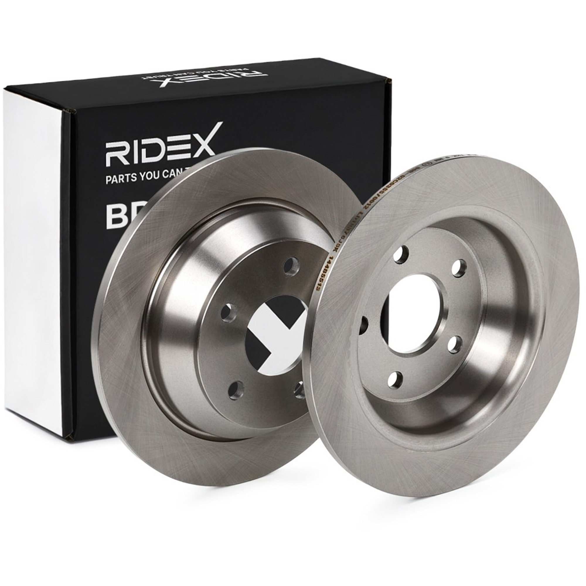 2x RIDEX Disque de frein FORD: Puma SUV Essieu arrière 271mm 11mm 5 108mm plein Fonte 82B3226 2413300,L1TC2A315AA Disques de frein, Disque