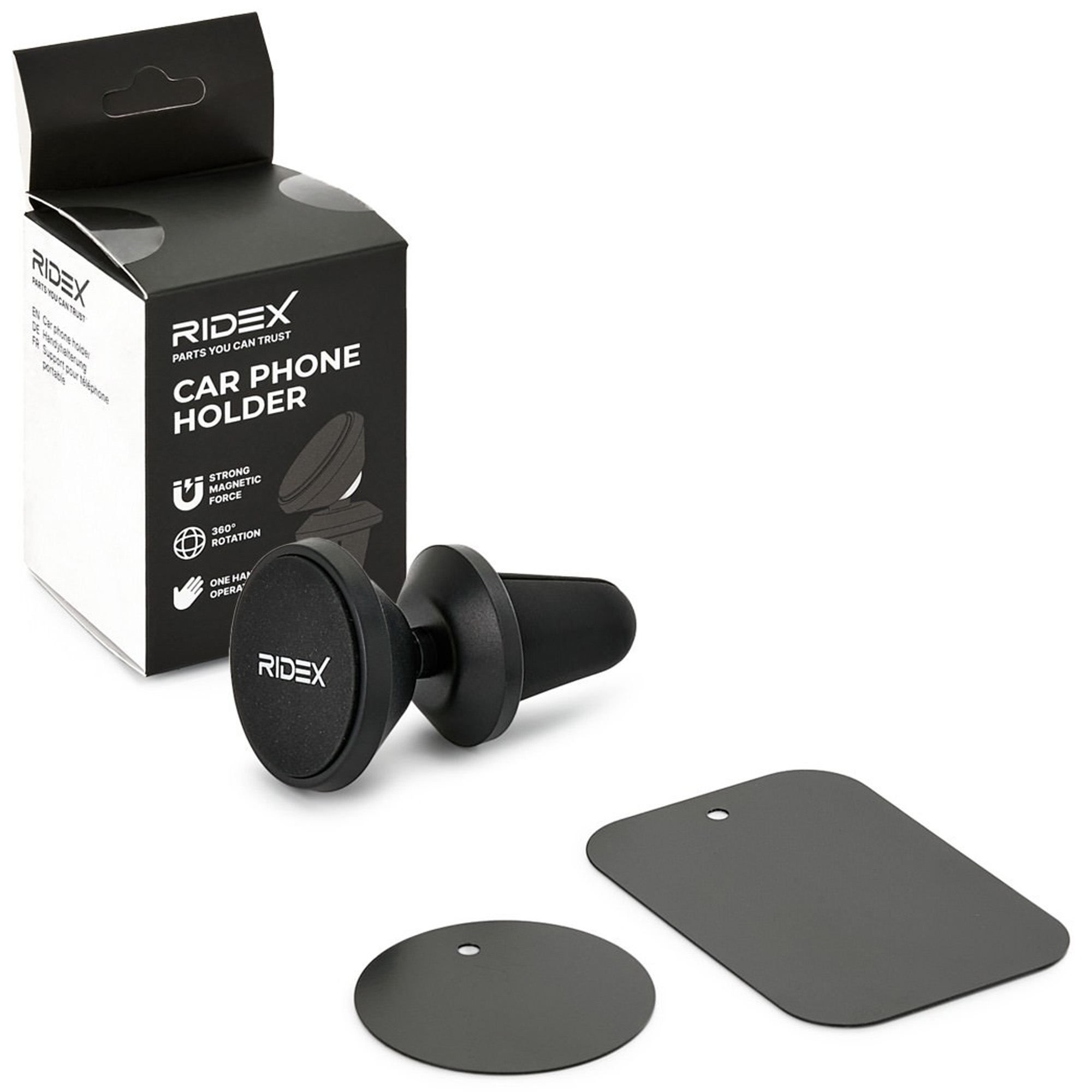 RIDEX 100014A0003 Support pour téléphone portable bouche d'aération universel