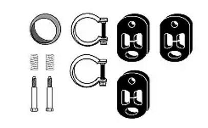 VEGAZ Montagesatz, Abgasanlage PGA-116  PEUGEOT,206 Schrägheck (2A/C),206 CC (2D),206+ Schrägheck (2L_, 2M_)