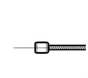 RMS 16 351 0031 Bowdenzug Nipple 3x3mm