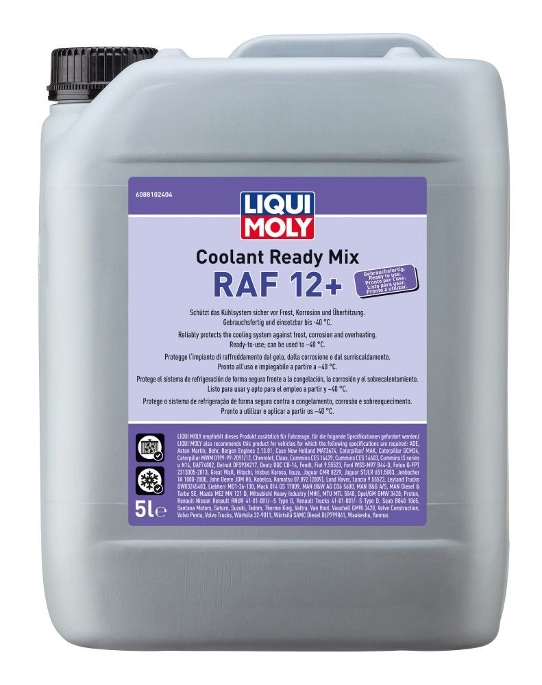 LIQUI MOLY 8810 Antifreeze Coolant Ready Mix RAF 12+ Capacity: 5l, red-image-10370449