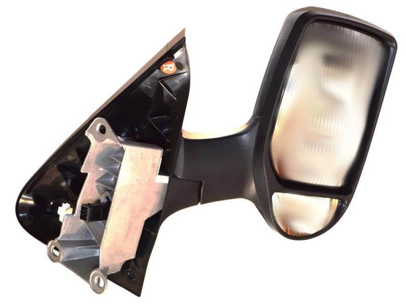 FAST Specchietti retrovisori FT88328 Dx elettrico termico, per regolazione elettrica specchio, Braccio-specchio corto per guida a Sx/Dx
