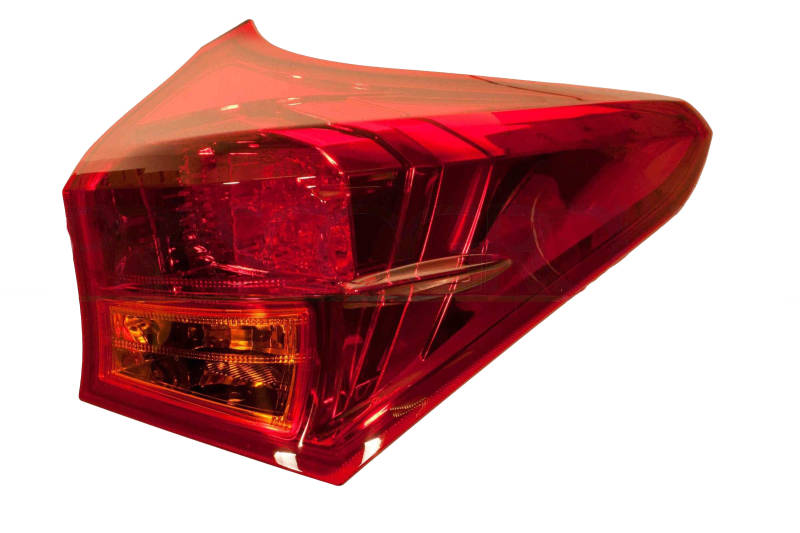 PRASCO TY3544153 Fanale posteriore TYC Dx, senza portalampada