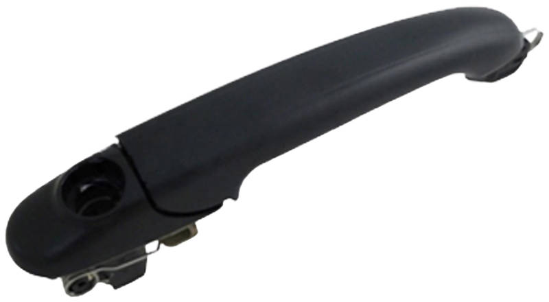 PRASCO VG0168011 Maniglia Apriporta anteriore Dx, nero, con foro per chiave