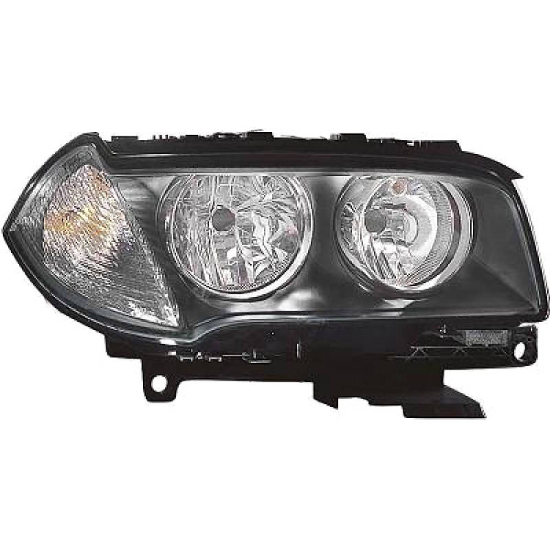 Photos - Car Lights / DRL DIEDERICHS 1275182 Headlights Right, H7/H7, with motor for headlamp levelling, Halogen