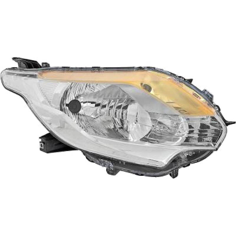 Photos - Car Lights / DRL DIEDERICHS 5883880 Headlights Right, H4, without motor for headlamp levelling, Halogen