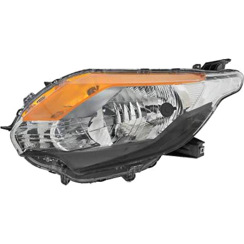 Photos - Car Lights / DRL DIEDERICHS 5883883 Headlights Left, H4, with motor for headlamp levelling, Halogen