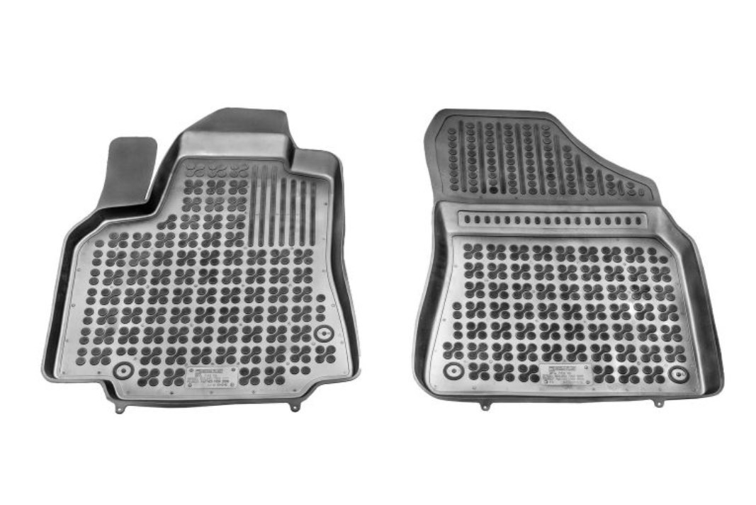 REZAW PLAST 201212P Floor mat set Front, Tailored, Rubber, black, Quantity: 2-image-13462414