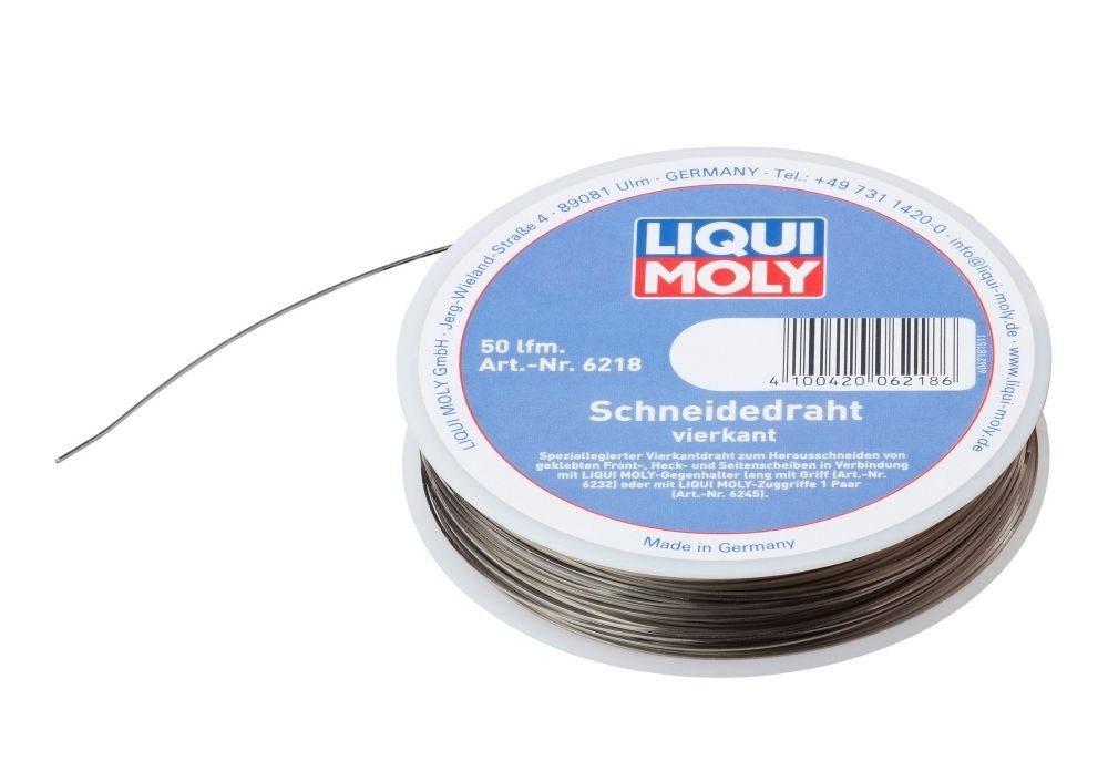 LIQUI MOLY 6218 Cutting Wire, glass removal Square Razor Wire-image-13481155
