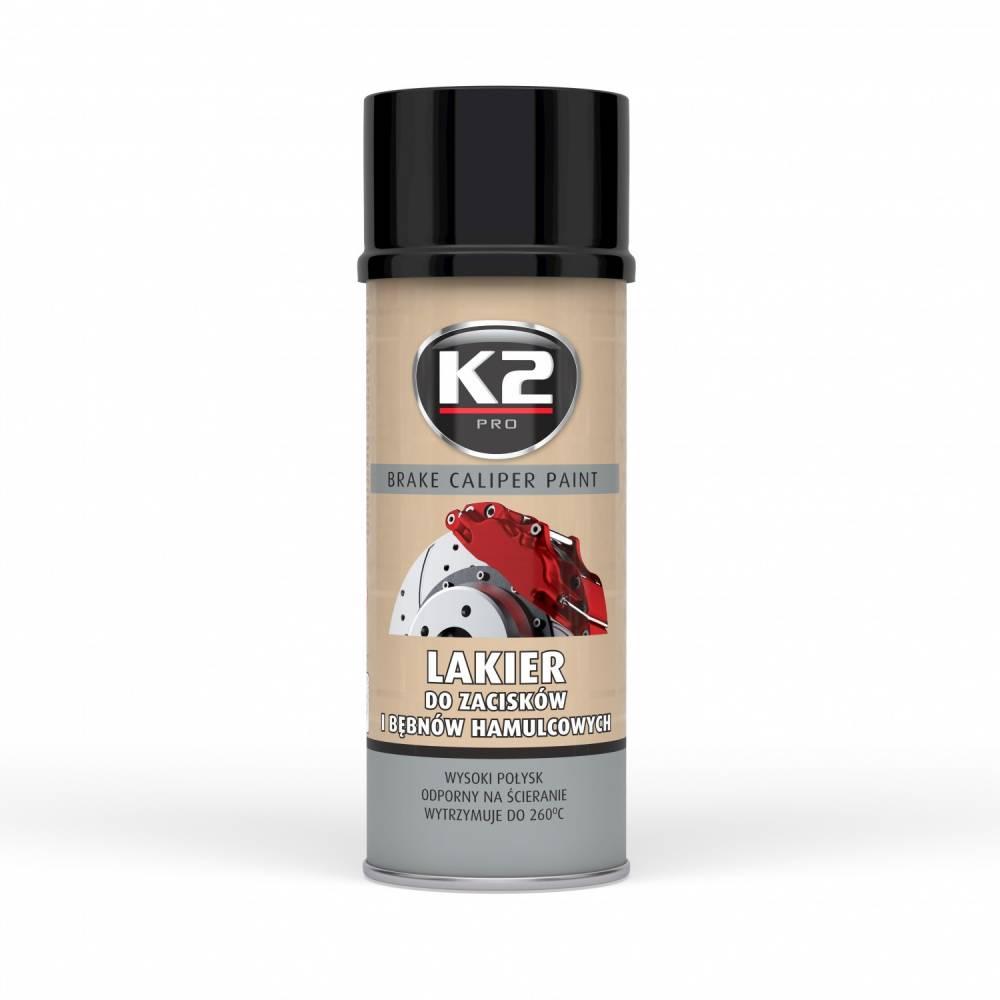K2 L346CA Brake Caliper Paint aerosol, Capacity: 400ml, black-image-13547193