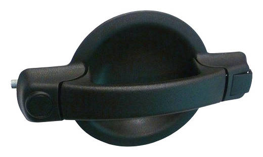 MAGNETI MARELLI 350105023700 Maniglia Apriporta Porta scorrevole, nero, Non rivestito, senza chiave
