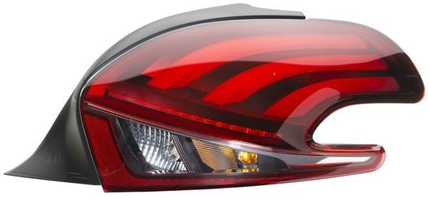 HELLA 2SK 354 834-021 Rear light Right, PY21W, with bulb holder, with bulbs