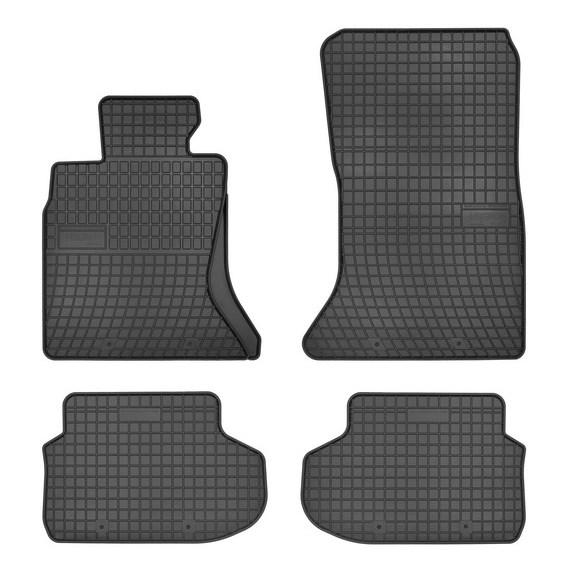 FROGUM 542780 Floor mat set Front and Rear, Tailored, Rubber, black, Quantity: 4-image-13652465