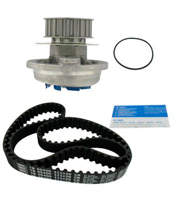 Kit distribuzione + pompa acqua Plastica VKMC 05401 SKF per OPEL KADETT E - Immagine 3