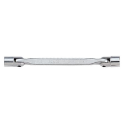 FORCE 7521317 Double Articulated Wrench Movable (joint), Spanner Size: 13x17 mm, Length: 240mm-image-13659594