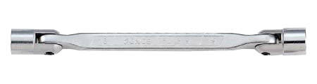 FORCE 7521417 Double Articulated Wrench Movable (joint), Spanner Size: 14x17 mm, Length: 246mm-image-13659596