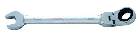 FORCE 75714F Ratchet Ring Open-ended Spanner Spanner Size: 14 mm, Length: 191mm, Weight: 133g-image-13659741