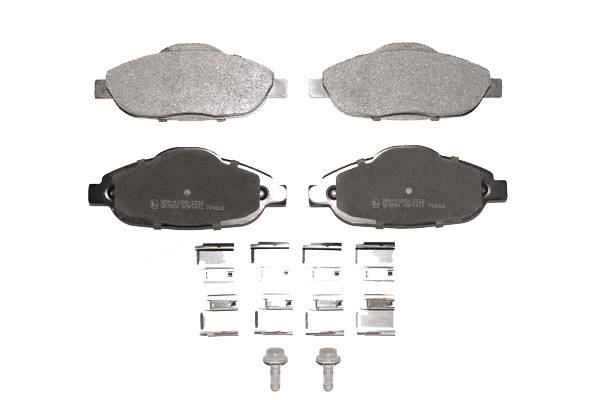 LPR 05P1471K Kit pastiglie freno con accessori, con bulloni/viti