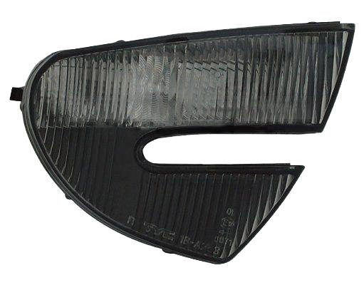 Faro indicatore di direzione anteriore Dx grigio fumo 18-0253-01-2 TYC - Immagine 4