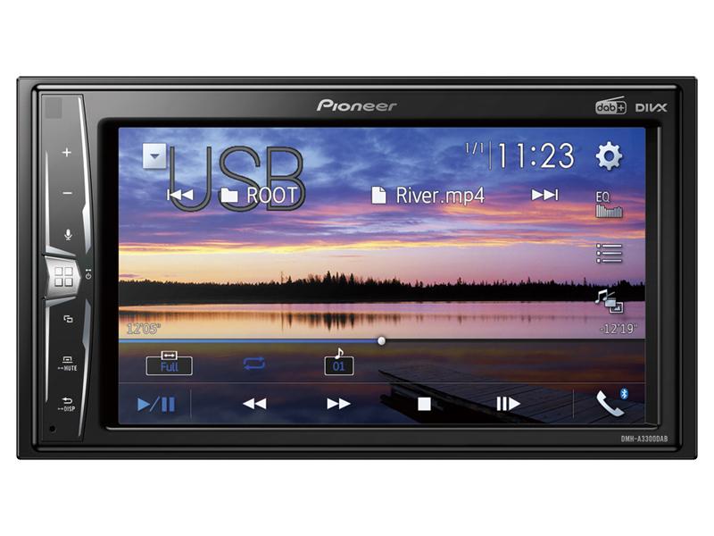 PIONEER DMH-A3300DAB Multimedia Autoradio 2 DIN, 6.2Zoll, 4x50W