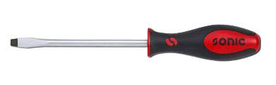 SONIC 13308 Screwdriver Magnetic, Matt, chrom-plated, Spanner Size: 8mm, Length: 175mm-image-15762430